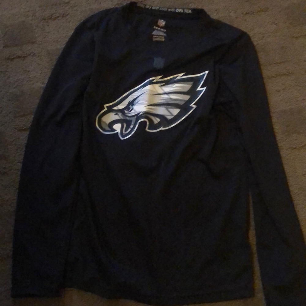 Boys long sleeve dryfit Eagles shirt